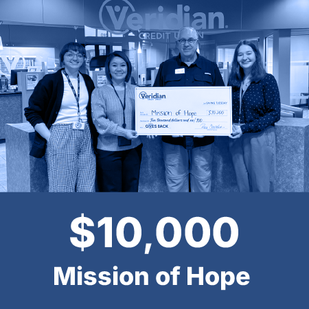 $10,000 awarded to Mission of Hope