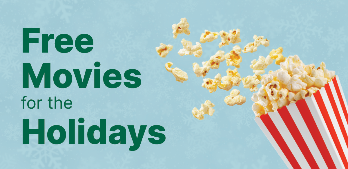 Free Movie for the Holidays image