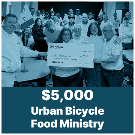 $5,000 awarded to Urban Bicycle Food Ministry