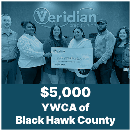 $5,000 awarded to YWCA of Black Hawk County