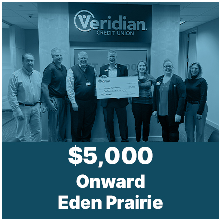 $5,000 awarded to Onward Eden Prairie
