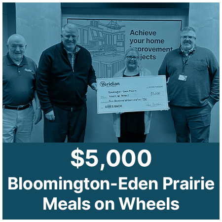 $5,000 awarded to Meals on Wheels Bloomington-Eden Prairie