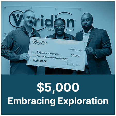 $5,000 awarded to Embracing Exploration