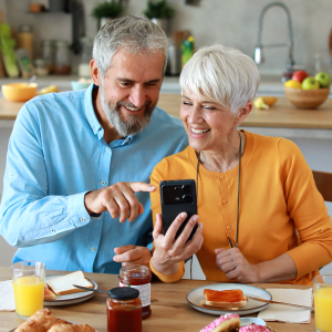 Couple Viewing Finances